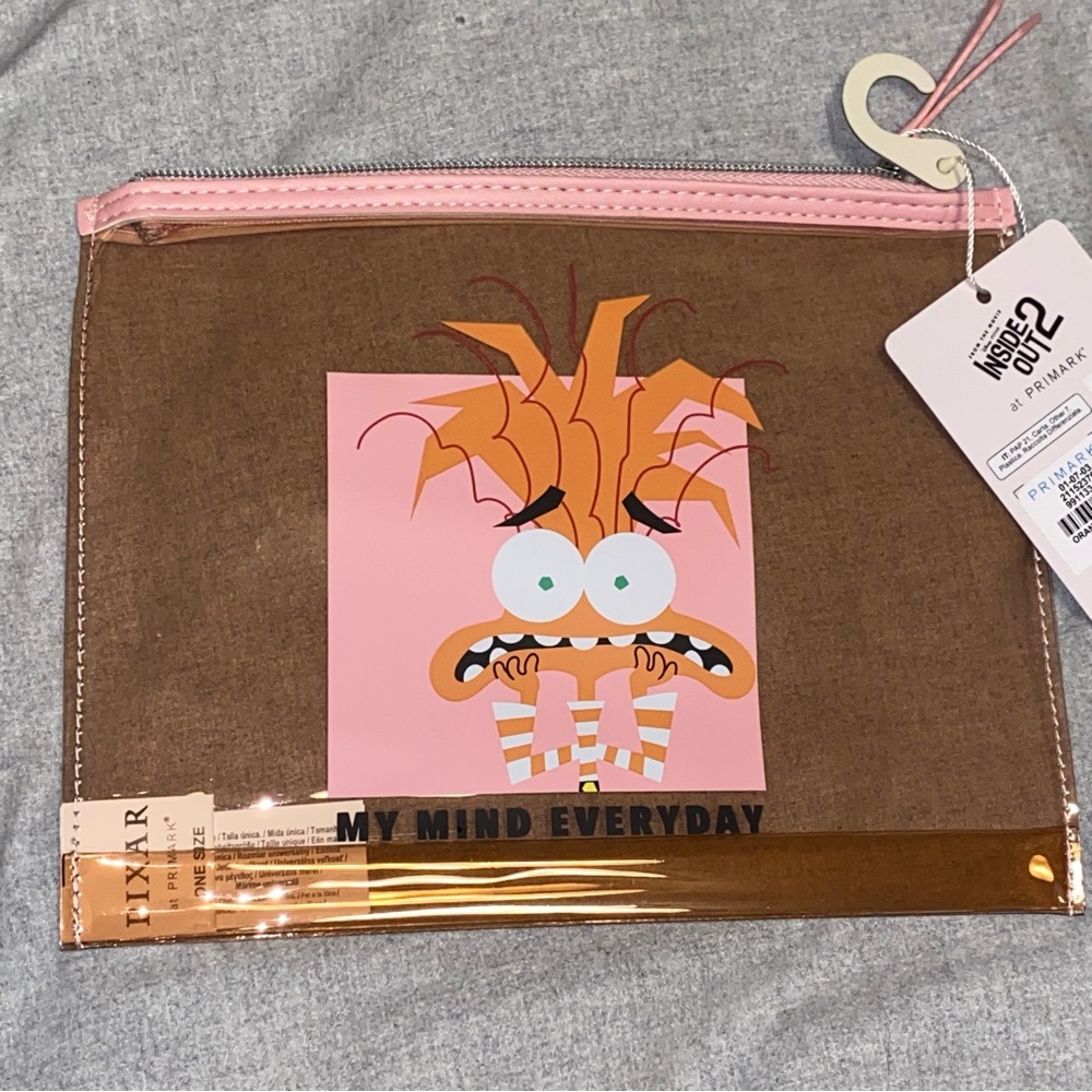 Pixxar Inside Out 2 Anxiety Pouch